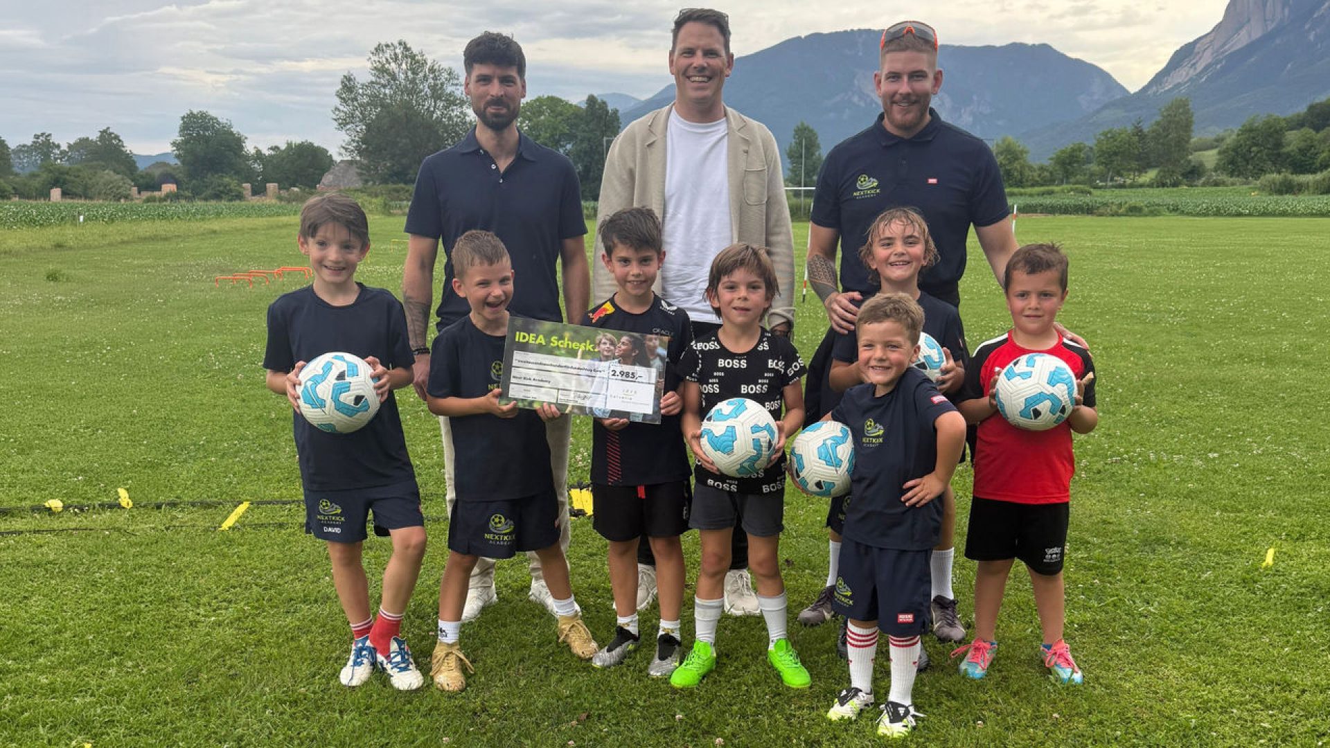 idea ferlacher fußballttalente bei der next kick academy