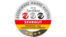 Assekuranz Award 2018 Eigenheim- und Haushaltsversicherung