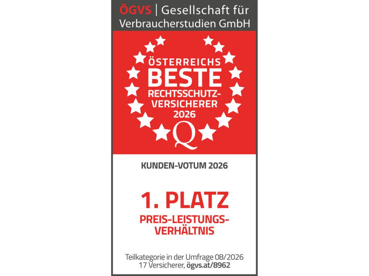 Rechtsschutz Auszeichnung ÖGVS