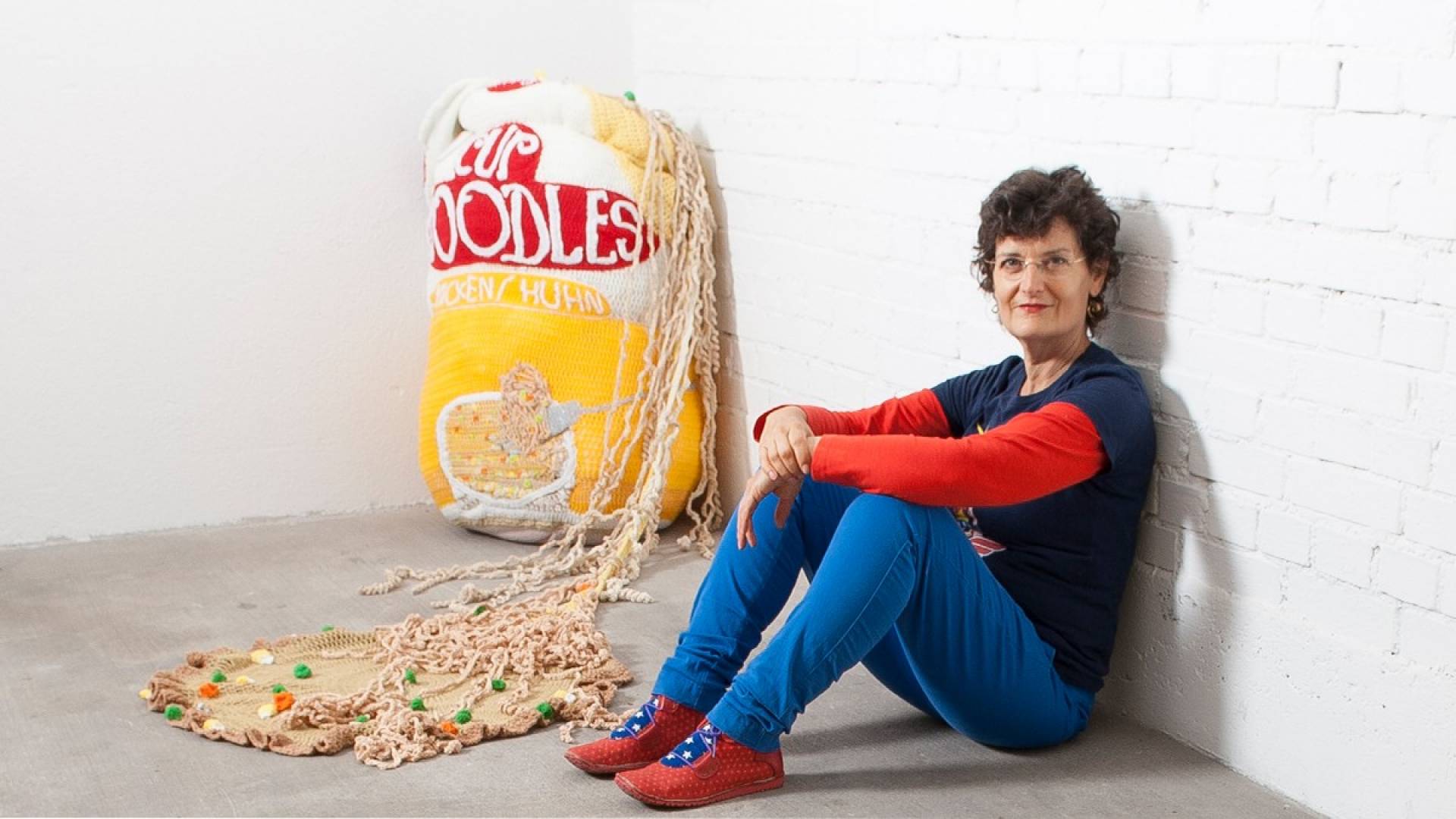 L'artiste Tüpf Li/Sabina Speich.