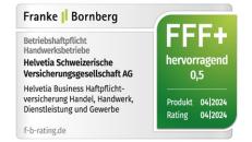 Siegel Franke & Bornberg Betriebshaftpflichtversicherung für Handwerksbetriebe 
