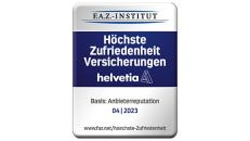 F.A.Z.-Institut: Höchste Zufriedenheit bei Versicherungskunden 2022