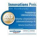 CleverProtect GF: Innovationspreis in Gold für das Produktdesign, Stand 09-2021