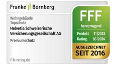 Siegel Franke & Bornberg Wohngebäudeversicherung Premiumschutz