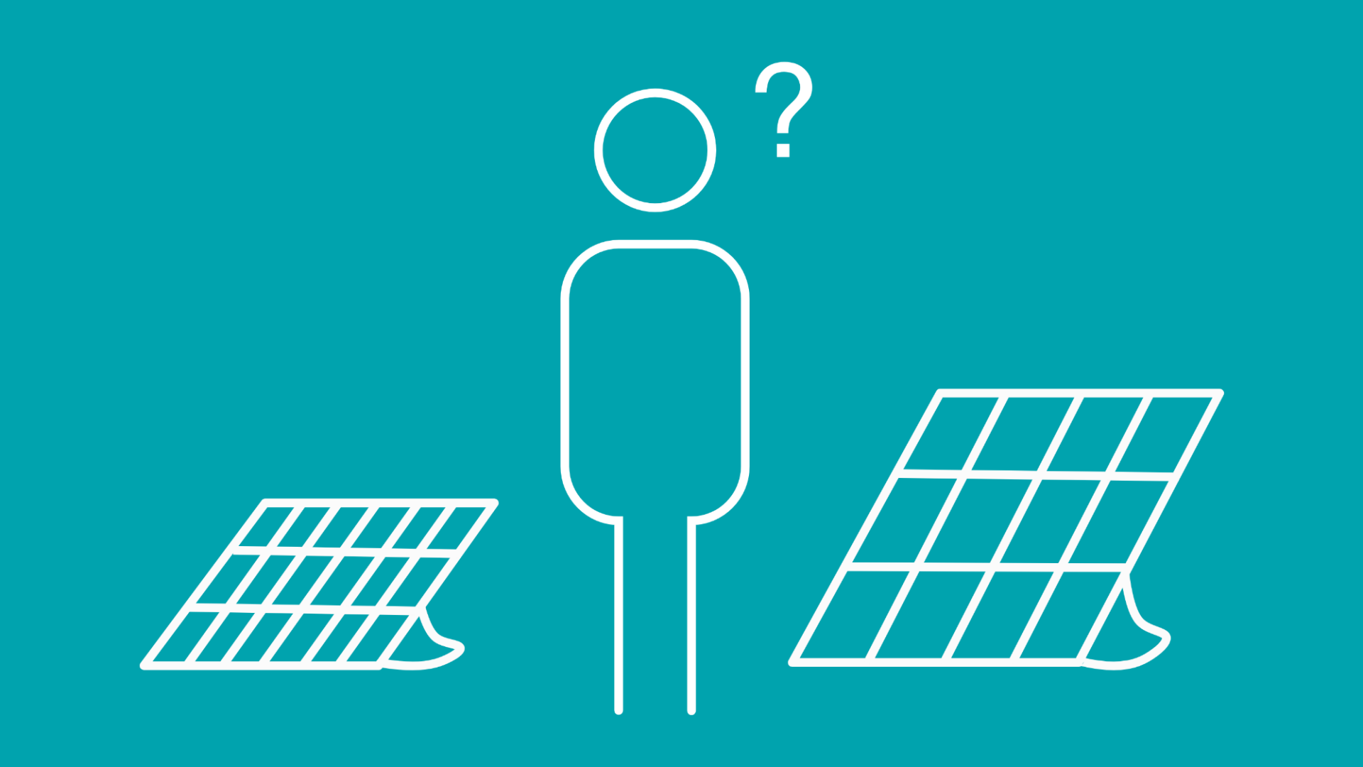 Eine Person fragt sich, wie groß eine Solaranlage sein muss, um das E-Auto mit Solarstrom zu laden.