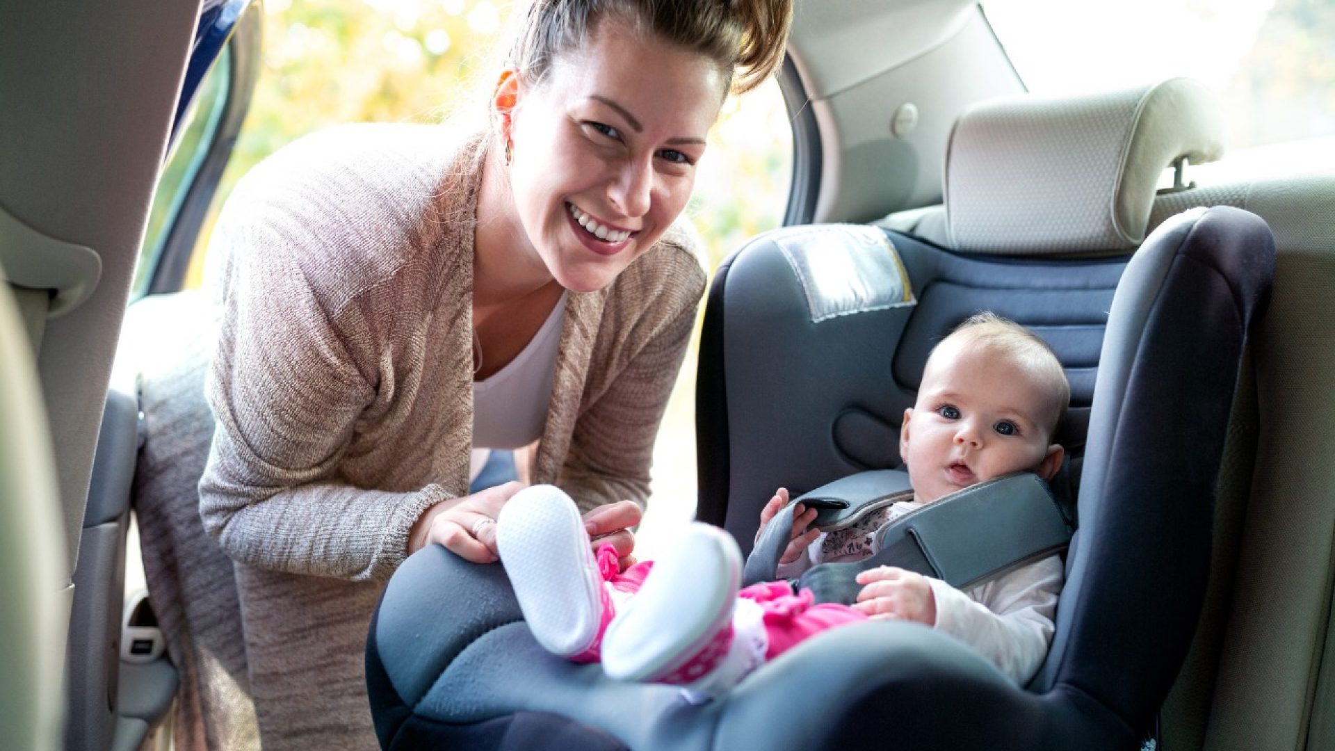 - Carrying your baby around in infant car seat