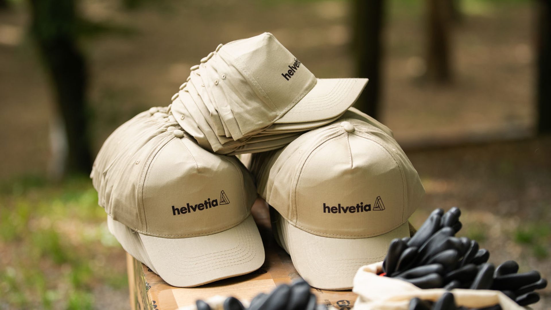 Dettaglio cappellini Helvetia